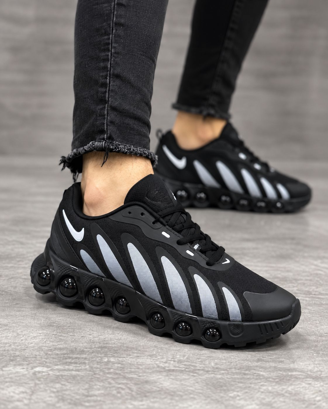 Nike Air DN 8 Black&Silver Мъжки Маратонки