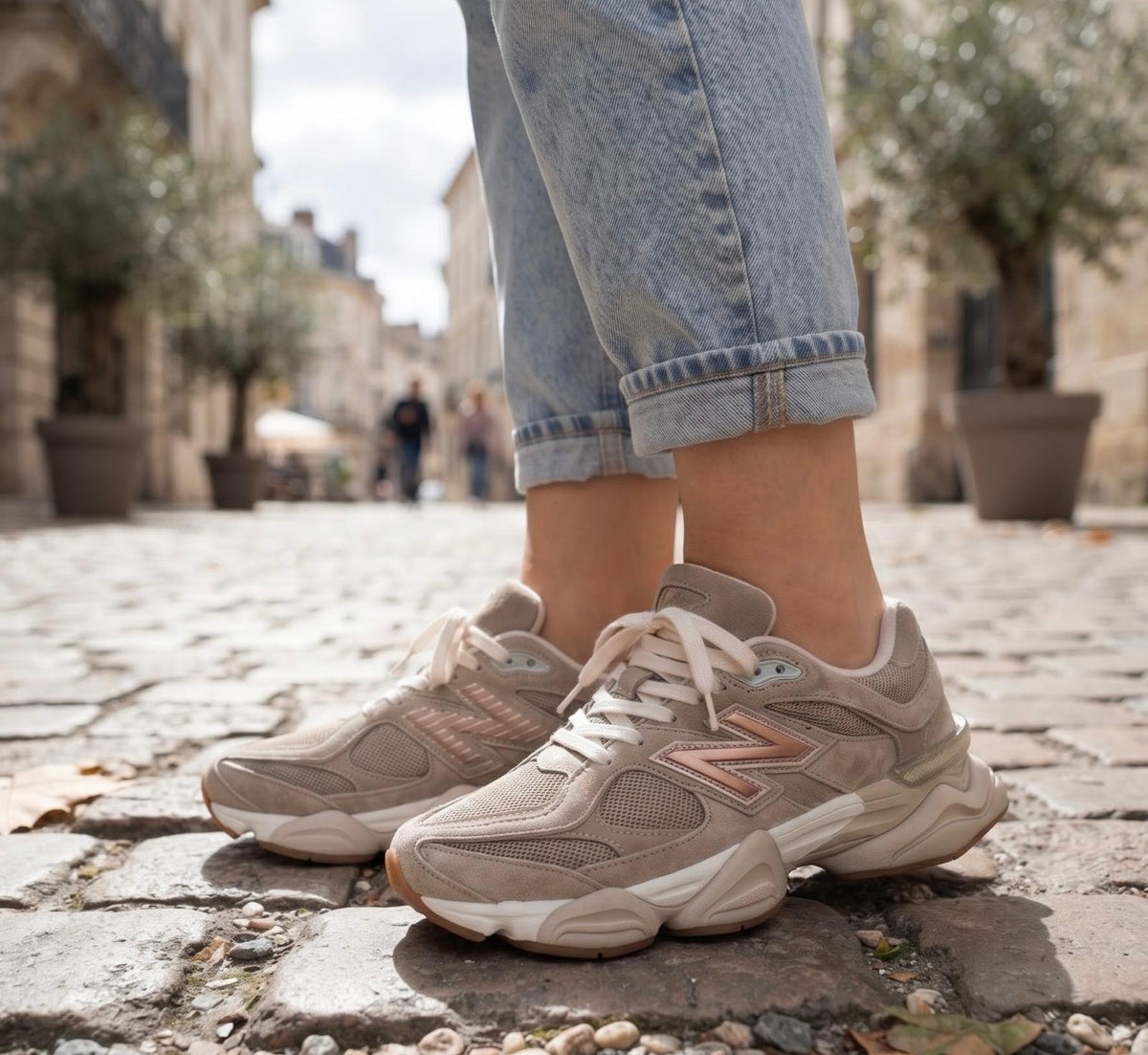New Balance 9060 Beige Женски Обувки