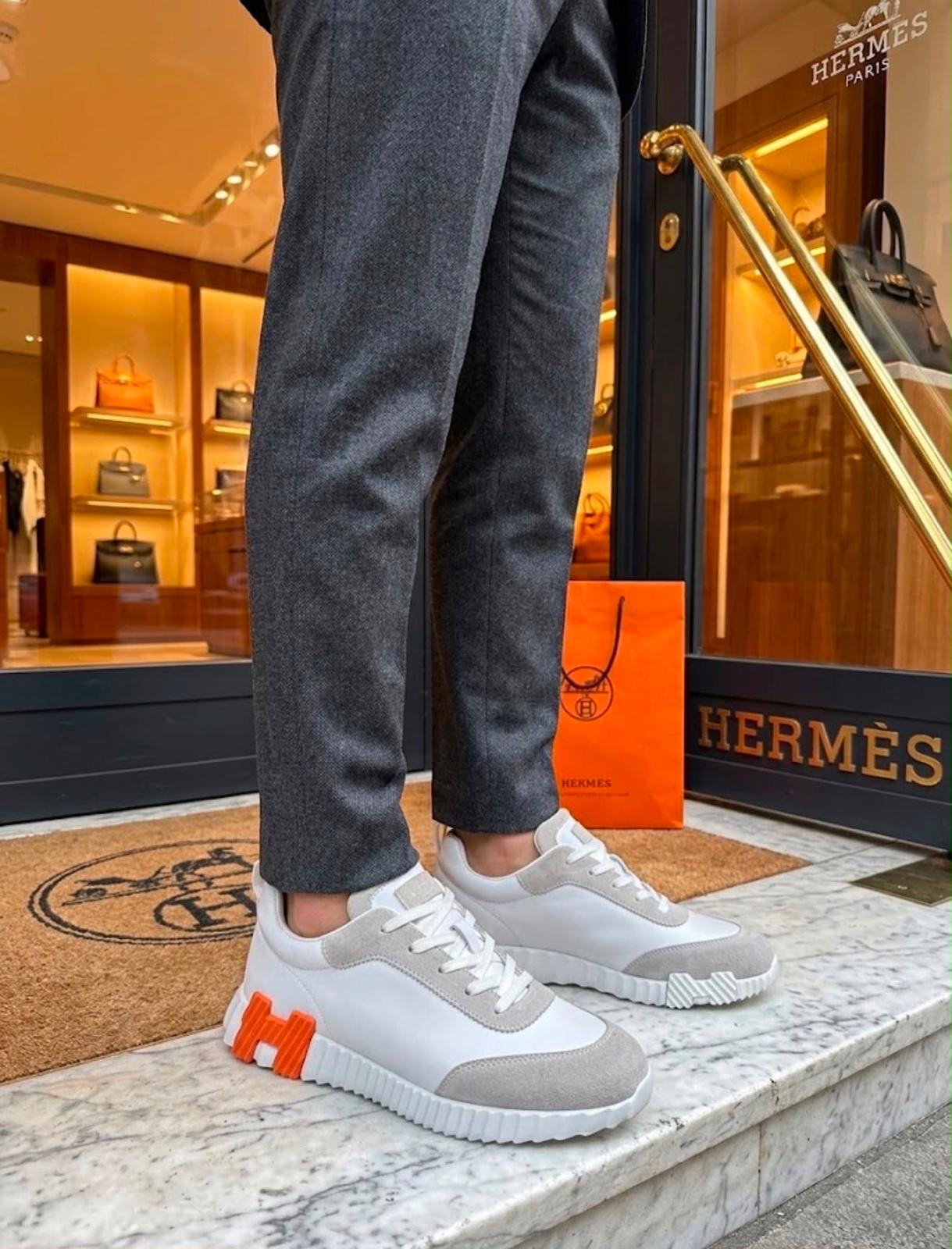 Hermes White Мъжки Обувки