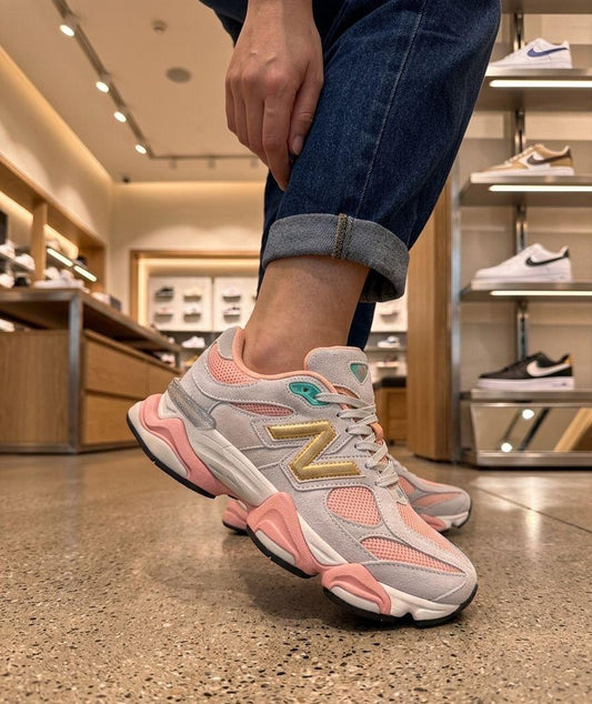 New Balance 9060 Pink n Silver Женски Обувки