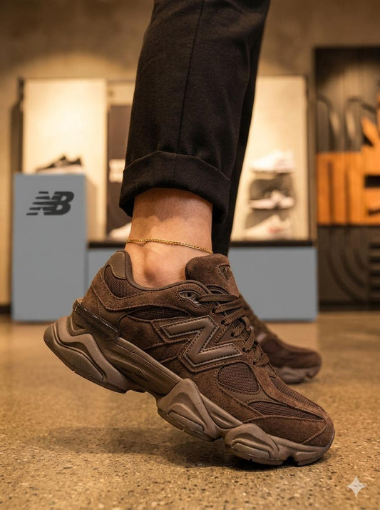New Balance 9060 Brown Chokolade Женски Маратонки