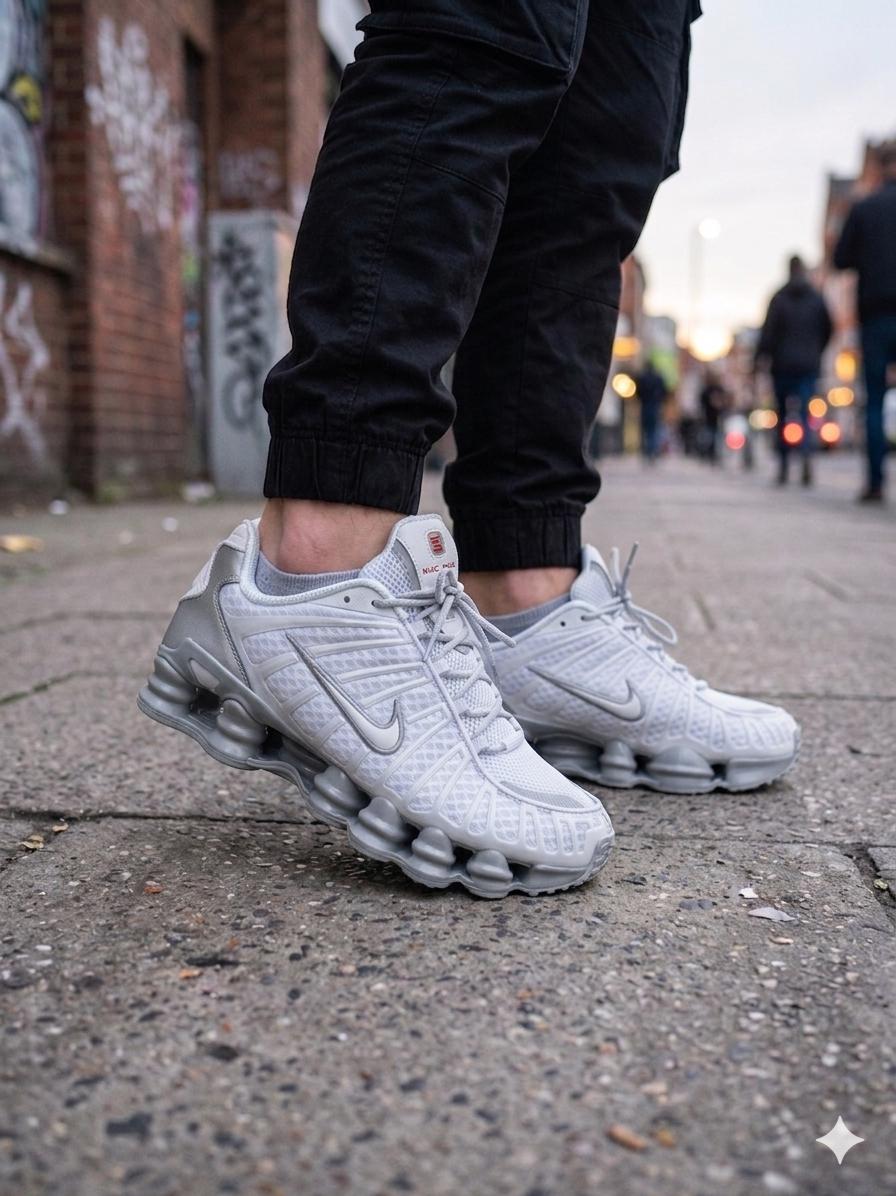 NIKE SHOX TL WHITE Мъжки Маратонки