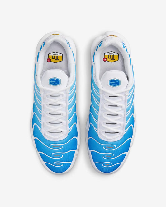Nike Air TN BLUE AND WHITE.   Мъжки Маратонки Бели със Светло-Синьо
